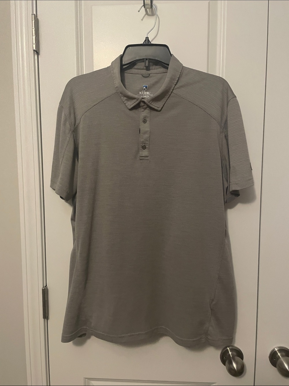 Kuhl Men's Short-Sleeve Polo-Gray